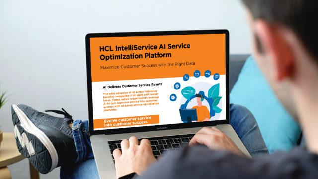 “HCL IntelliService AI Service Optimization Ebook”