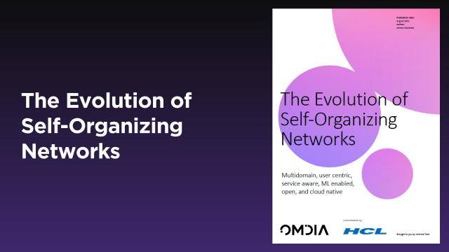 The Evolution of Self-Organizing Networks